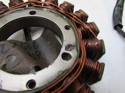 Kawasaki ZX6R ZX636 Ninja J1 - A1P 2000 to 2002 Generator Geny Stator ...