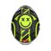 MT SV Braker Inox Full Face Motorcycle Helmet - Matt Black & Fluo Yellow  ECE 22.06